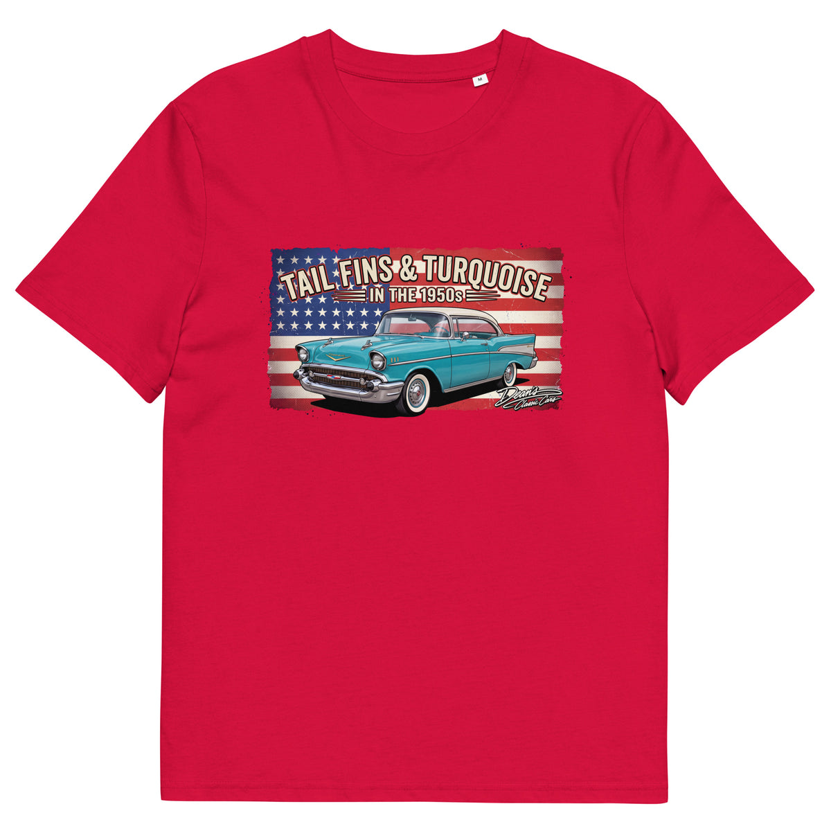 Bel Air Tropical Turquoise T-Shirt - Dean's Classic Cars