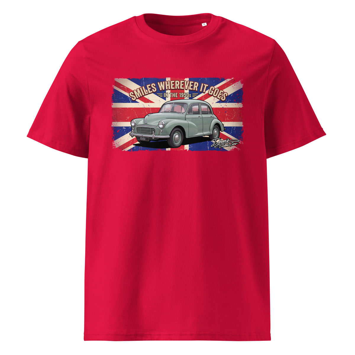 Minor MM Mist Green T-Shirt - Dean's Classic Cars