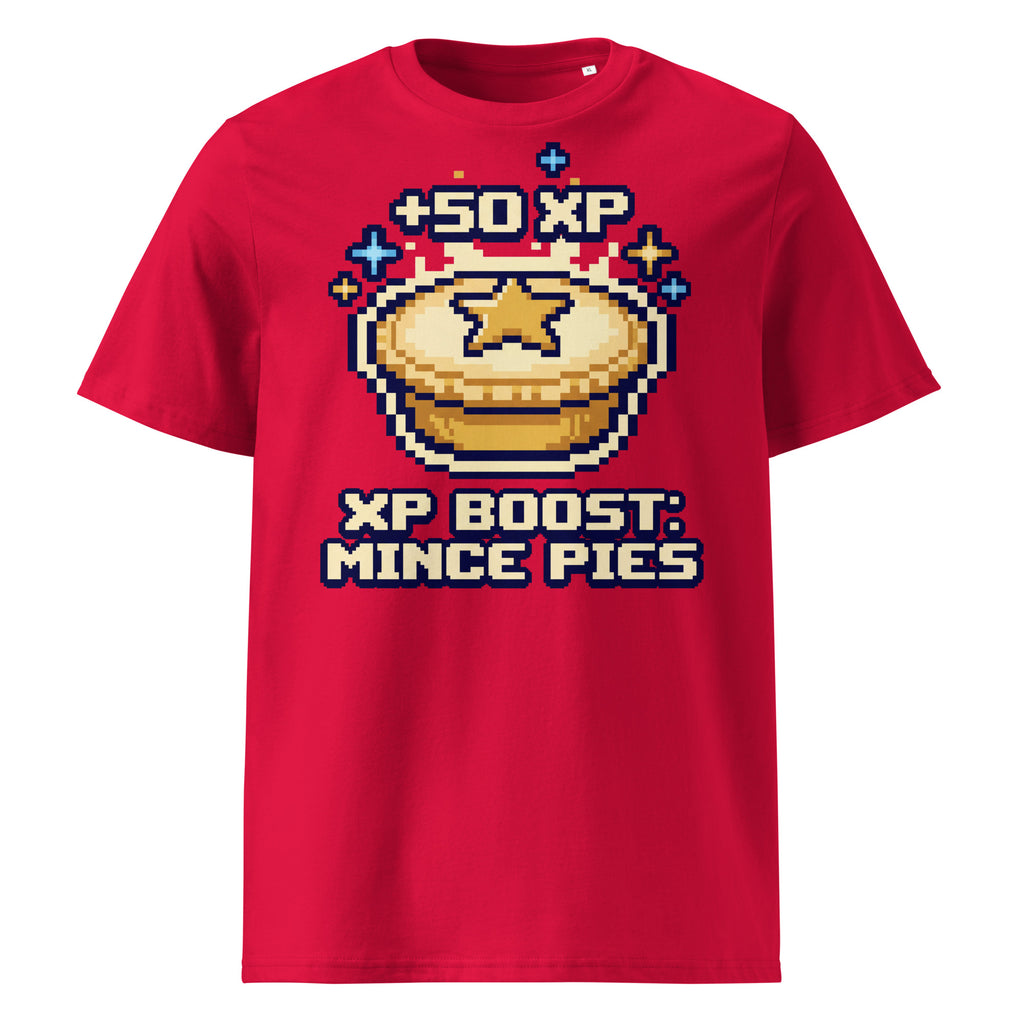 XP Boost: Mince Pies Christmas T-Shirt - Ricki Robin