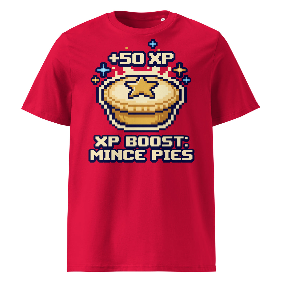 XP Boost: Mince Pies Christmas T-Shirt - Ricki Robin