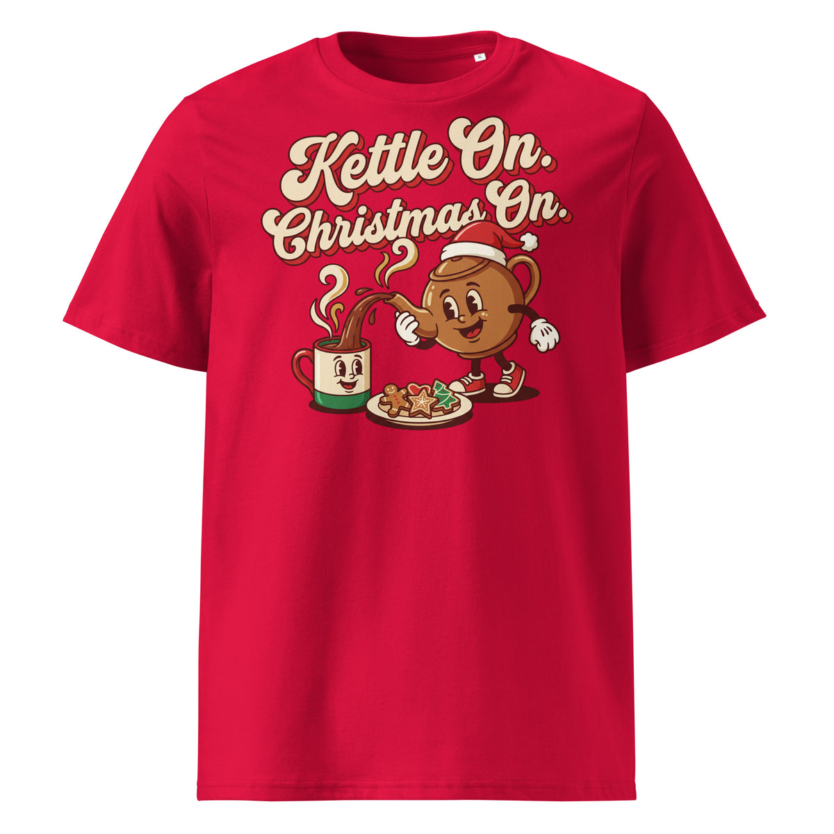 Kettle On. Christmas On. T-Shirt - Ricki Robin
