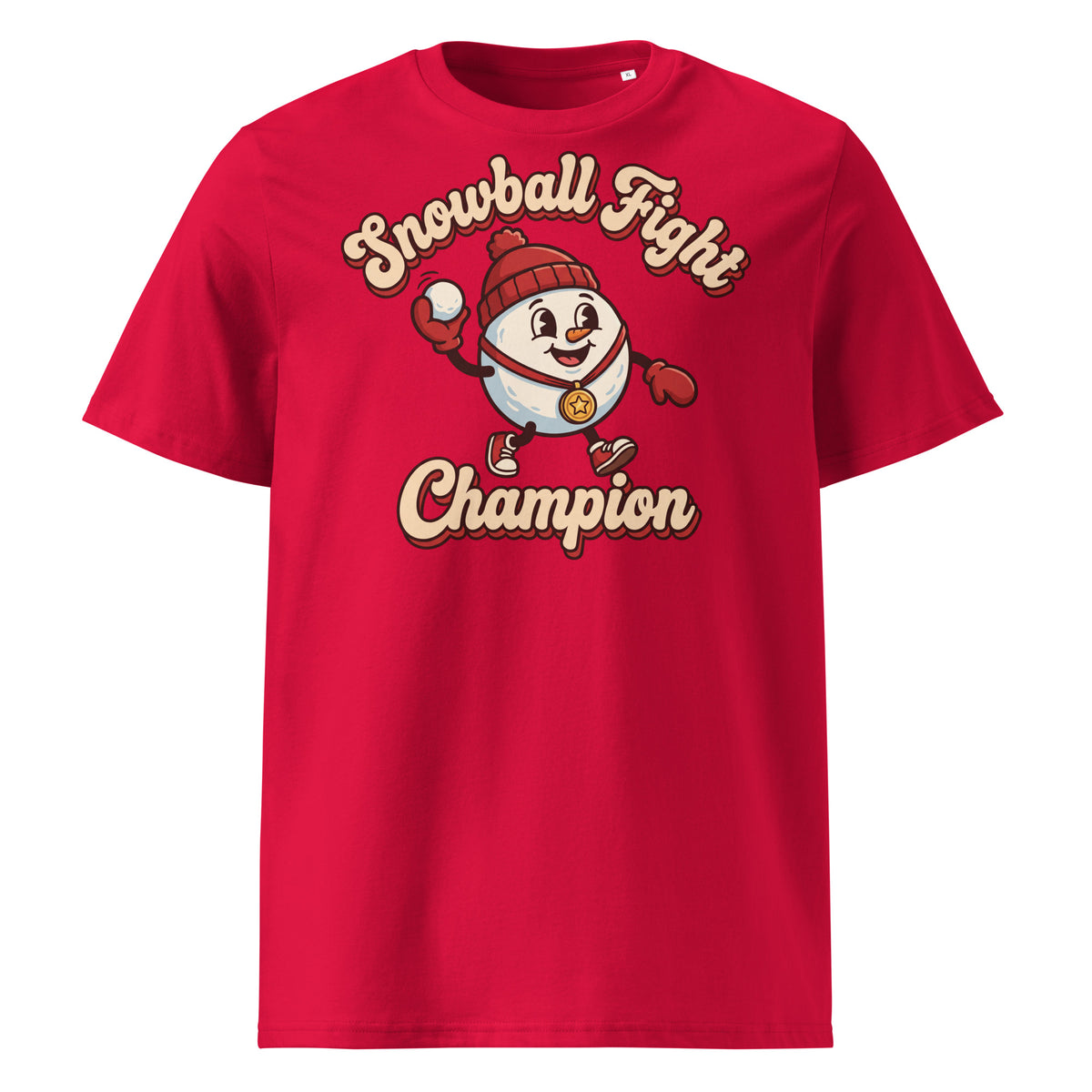 Snowball Fight Champion Christmas T-Shirt - Ricki Robin