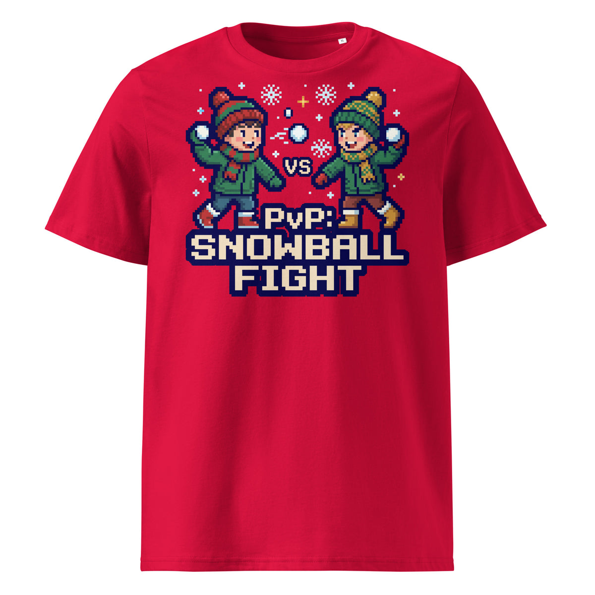 PvP: Snowball Fight Christmas T-Shirt - Ricki Robin