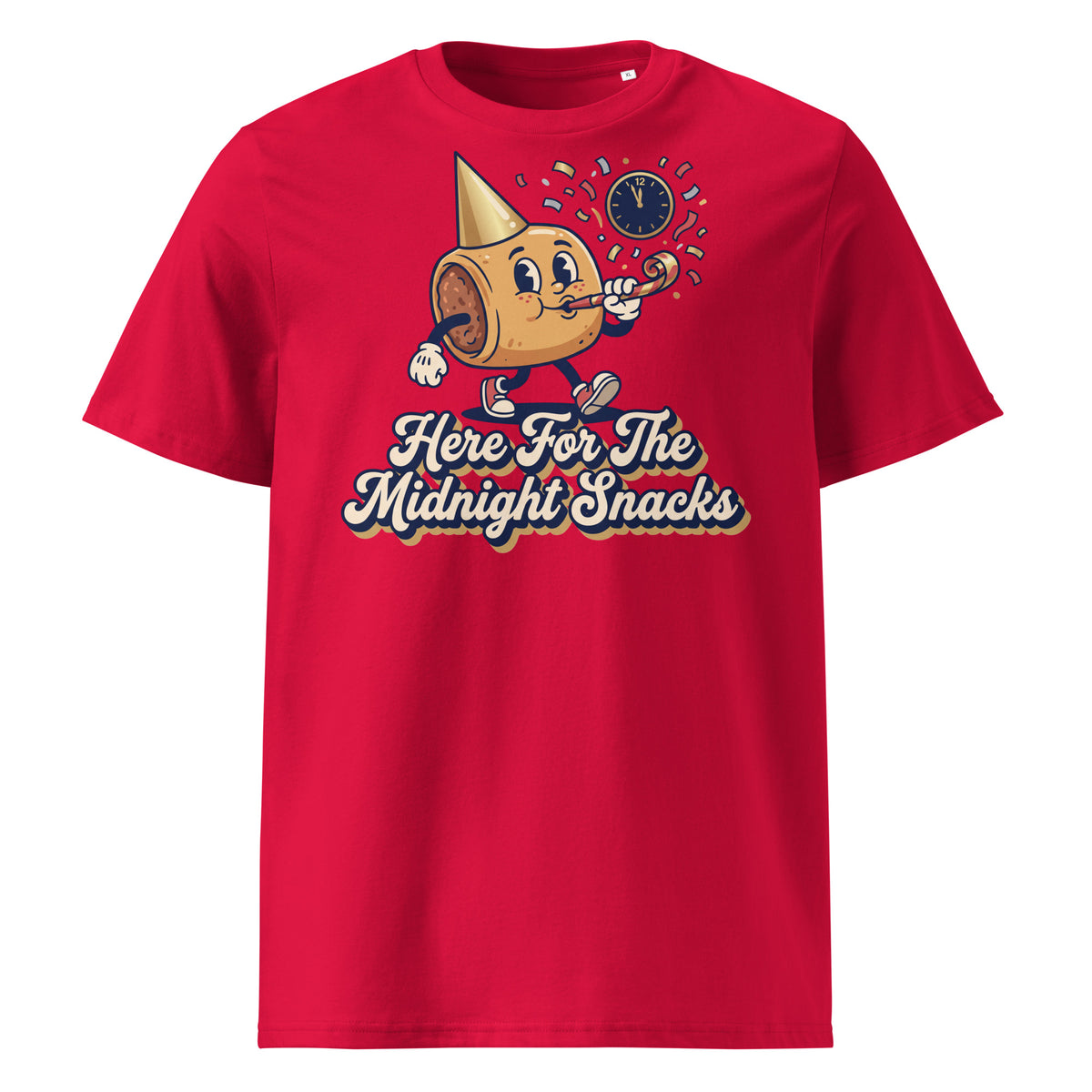 Here For The Midnight Snacks New Year T-Shirt - Ricki Robin