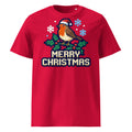8-Bit Robin Christmas T-Shirt - Ricki Robin