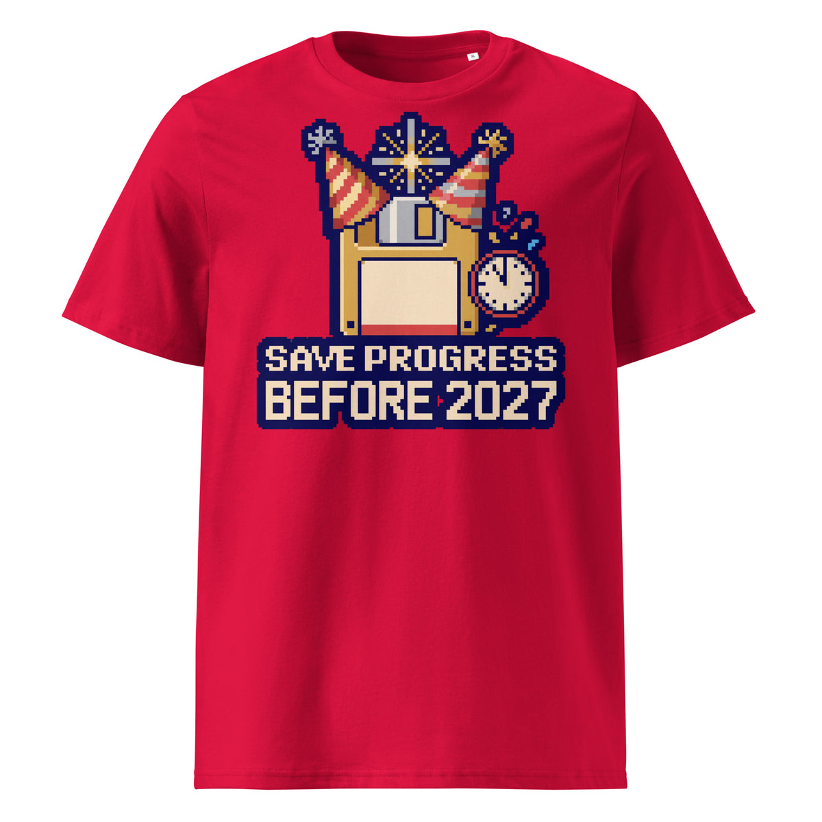 Save Progress Before 2027 New Year T-Shirt - Ricki Robin