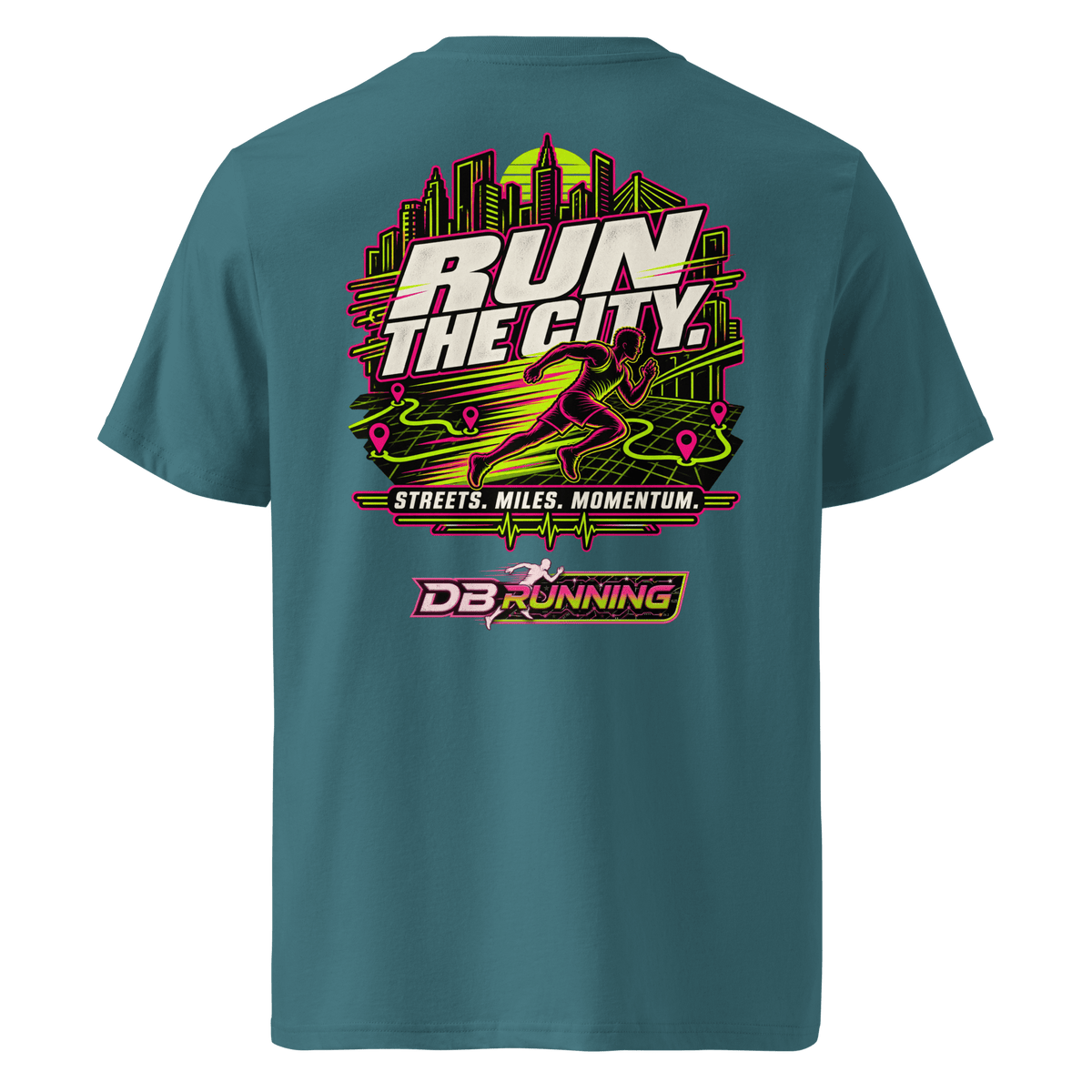 Run the City Male - T-Shirt - DB Running