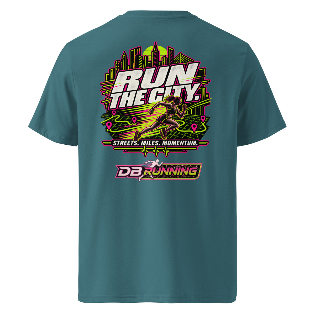 Run the City Female - T-Shirt - DB Running