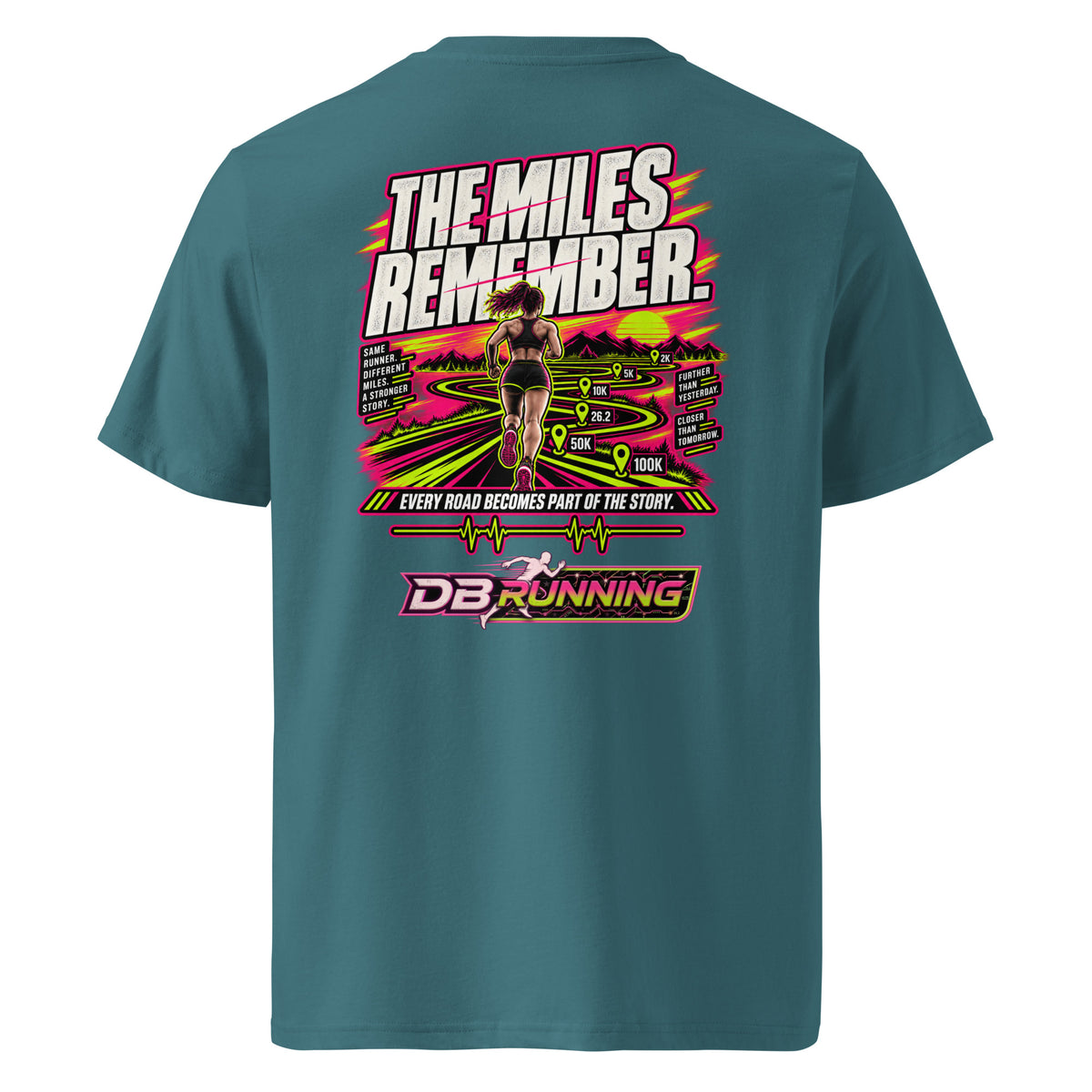 The Miles Remember Female - T-Shirt - DB Running