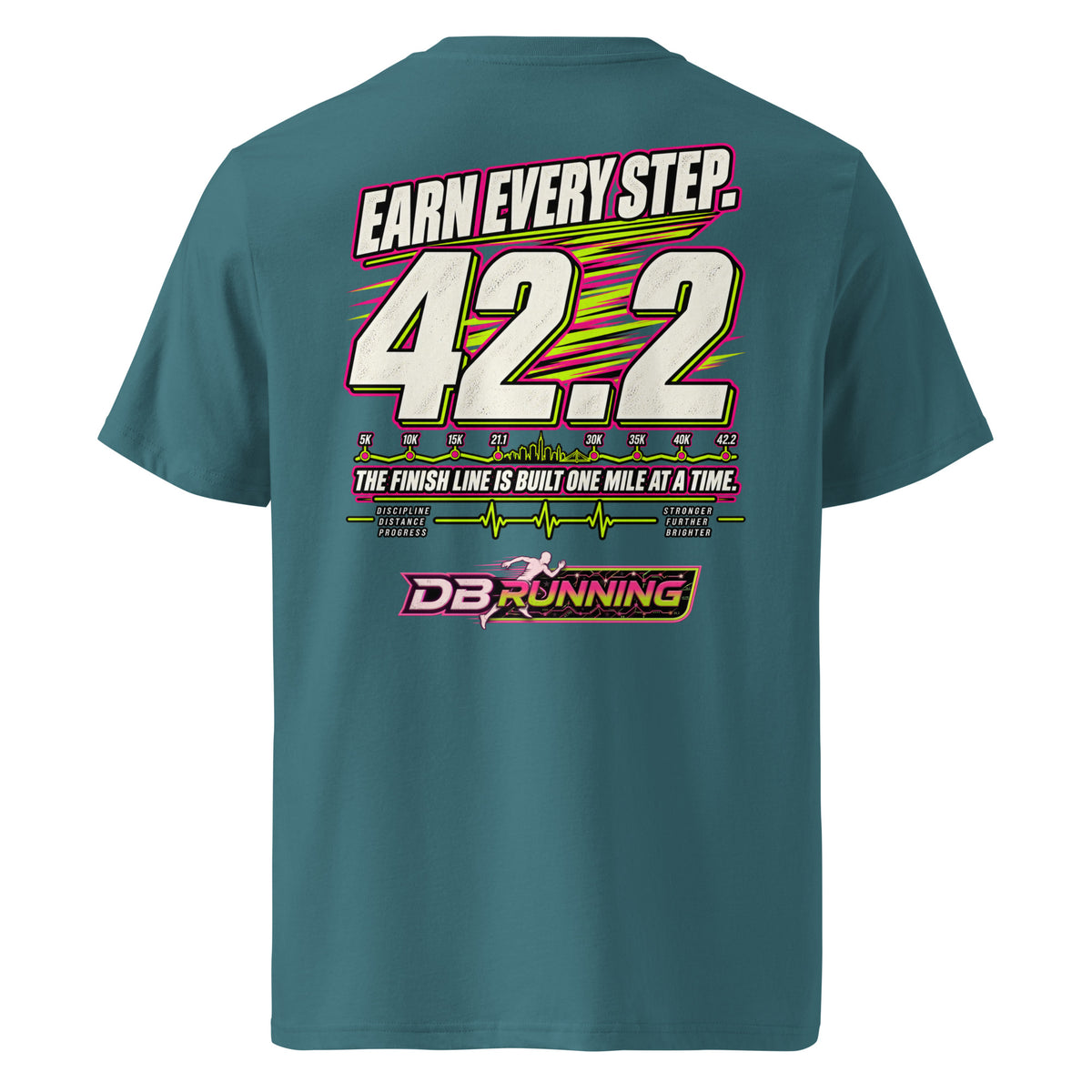 Earn Every Step 42.2 - T-Shirt - DB Running