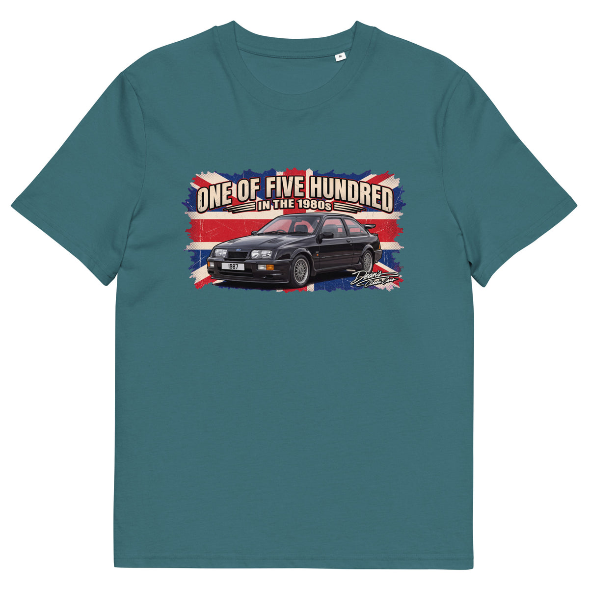 Sierra RS500 Whale Tail T-Shirt - Dean's Classic Cars