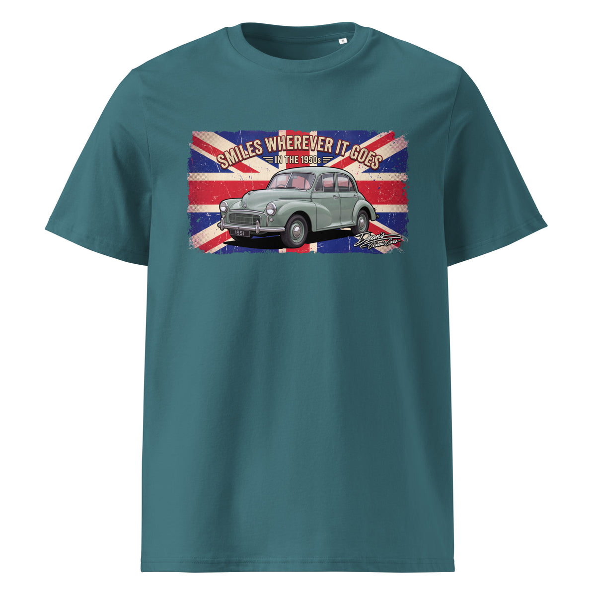 Minor MM Mist Green T-Shirt - Dean's Classic Cars