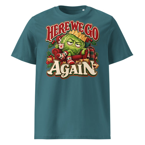 Here We Go Again Christmas T-Shirt (Pastels) - Ricki Robin