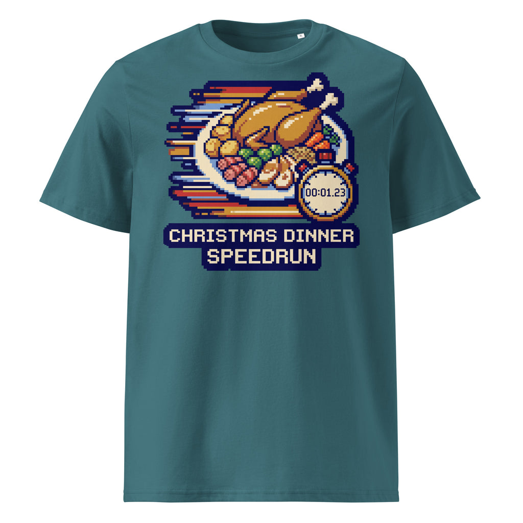 Christmas Dinner Speedrun T-Shirt (Pastels) - Ricki Robin