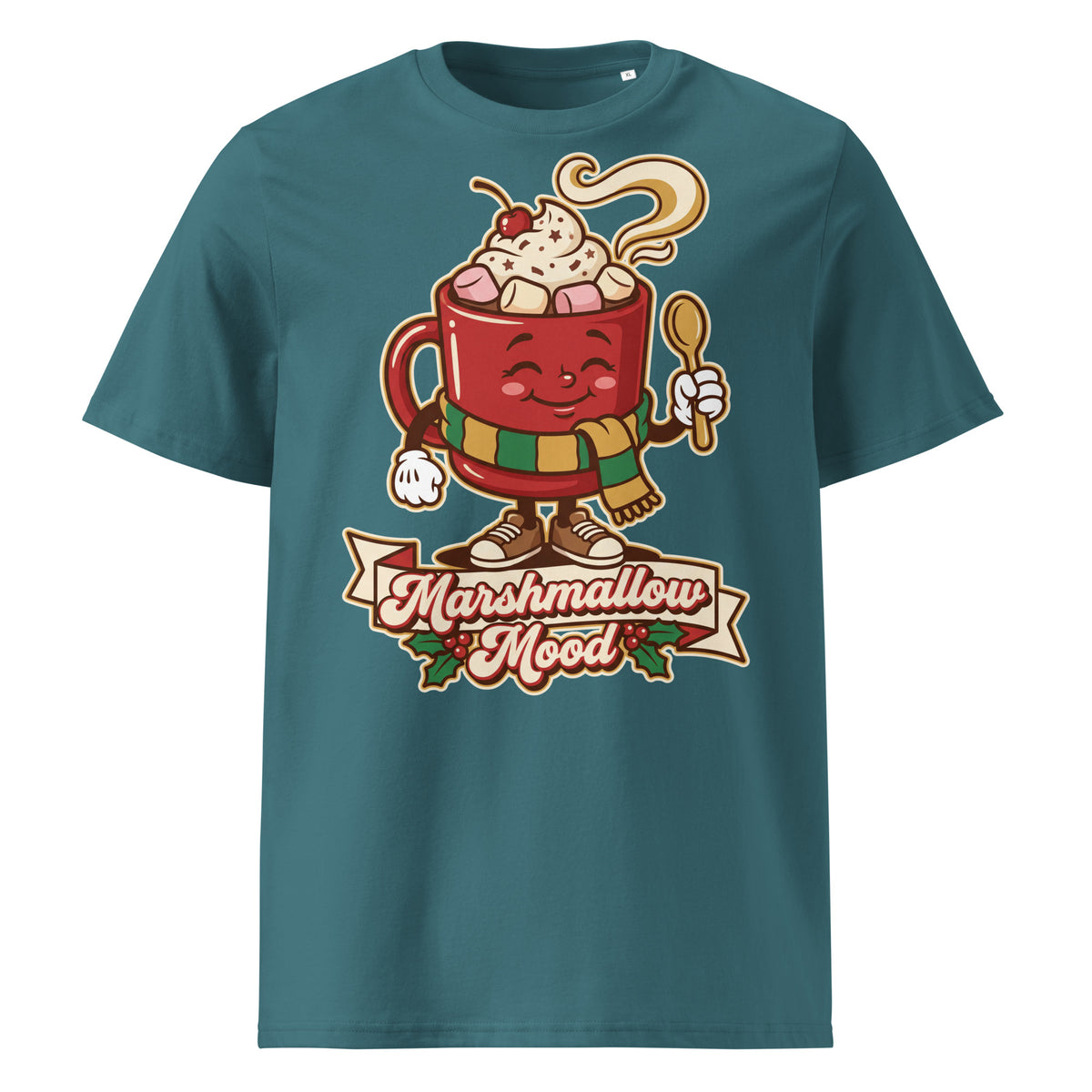 Marshmallow Mood Christmas T-Shirt (Pastels) - Ricki Robin
