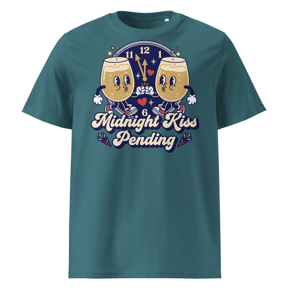 Midnight Kiss Pending New Year T-Shirt (Pastels) - Ricki Robin