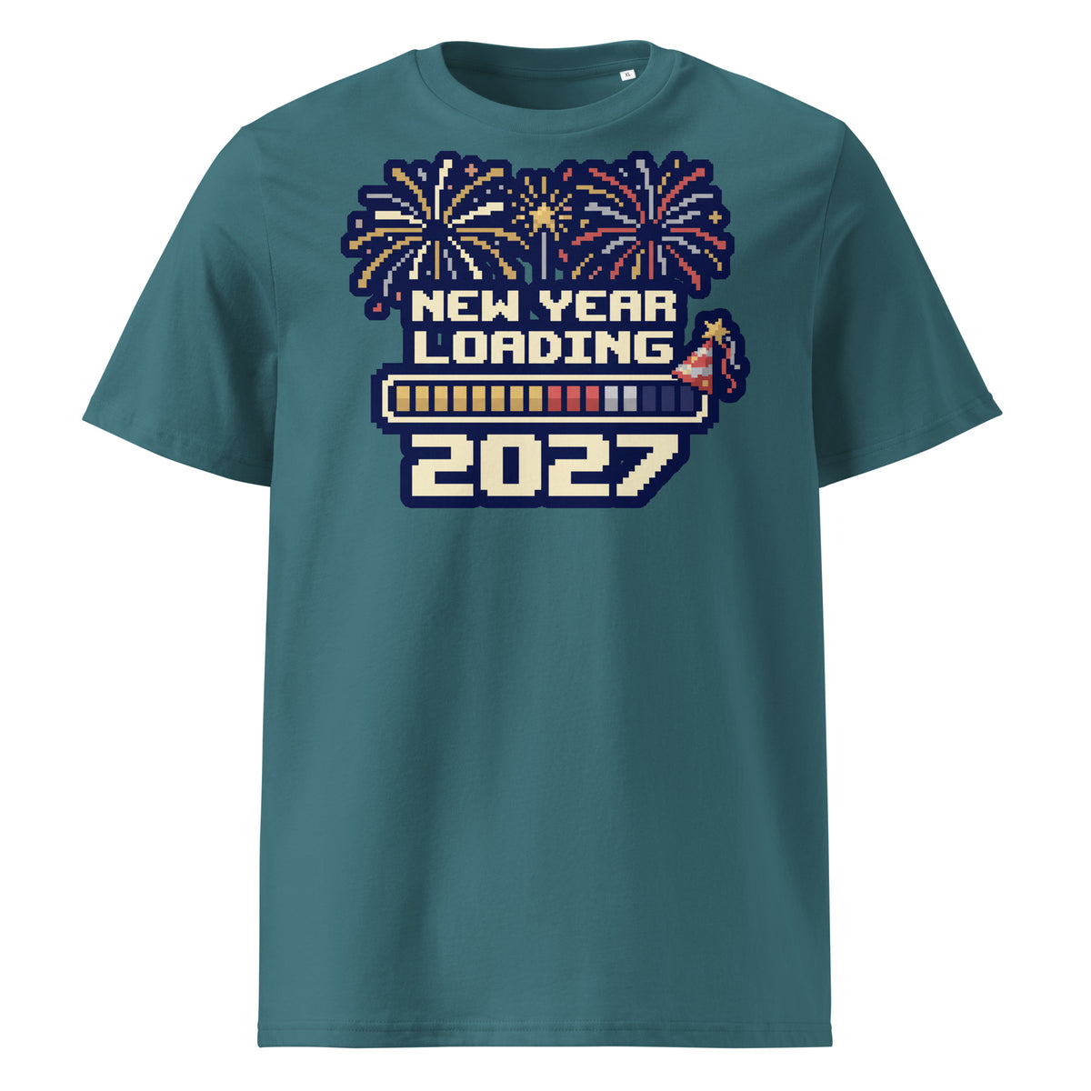 New Year Loading 2027 T-Shirt (Pastels) - Ricki Robin