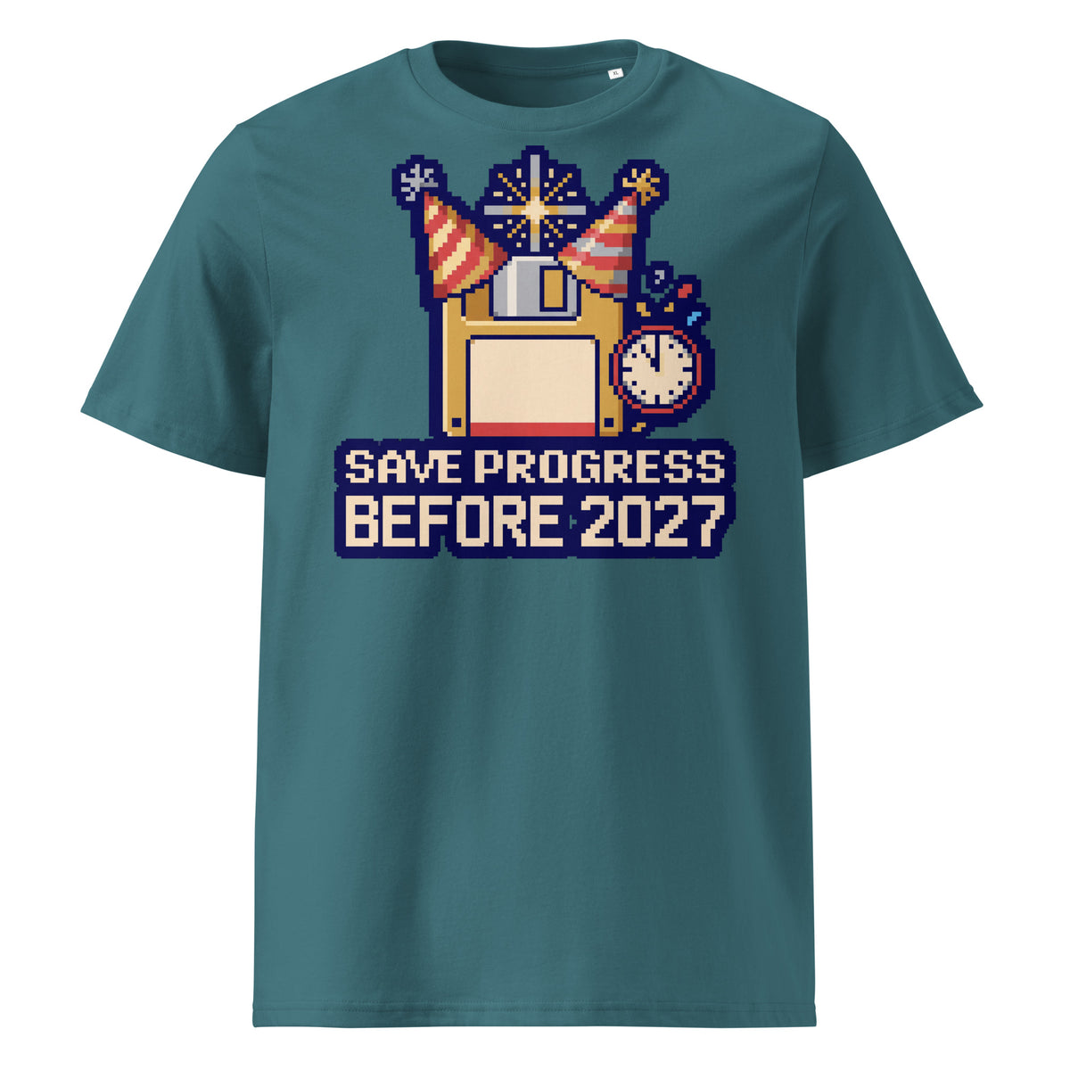 Save Progress Before 2027 New Year T-Shirt (Pastels) - Ricki Robin