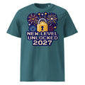 New Level Unlocked 2027 New Year T-Shirt (Pastels) - Ricki Robin