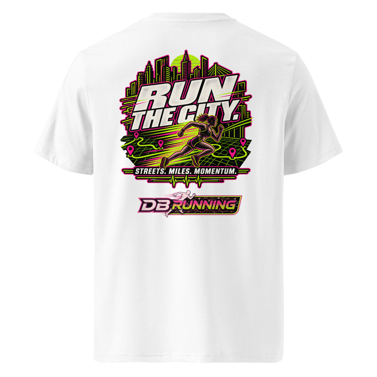 Run the City Female - T-Shirt - DB Running