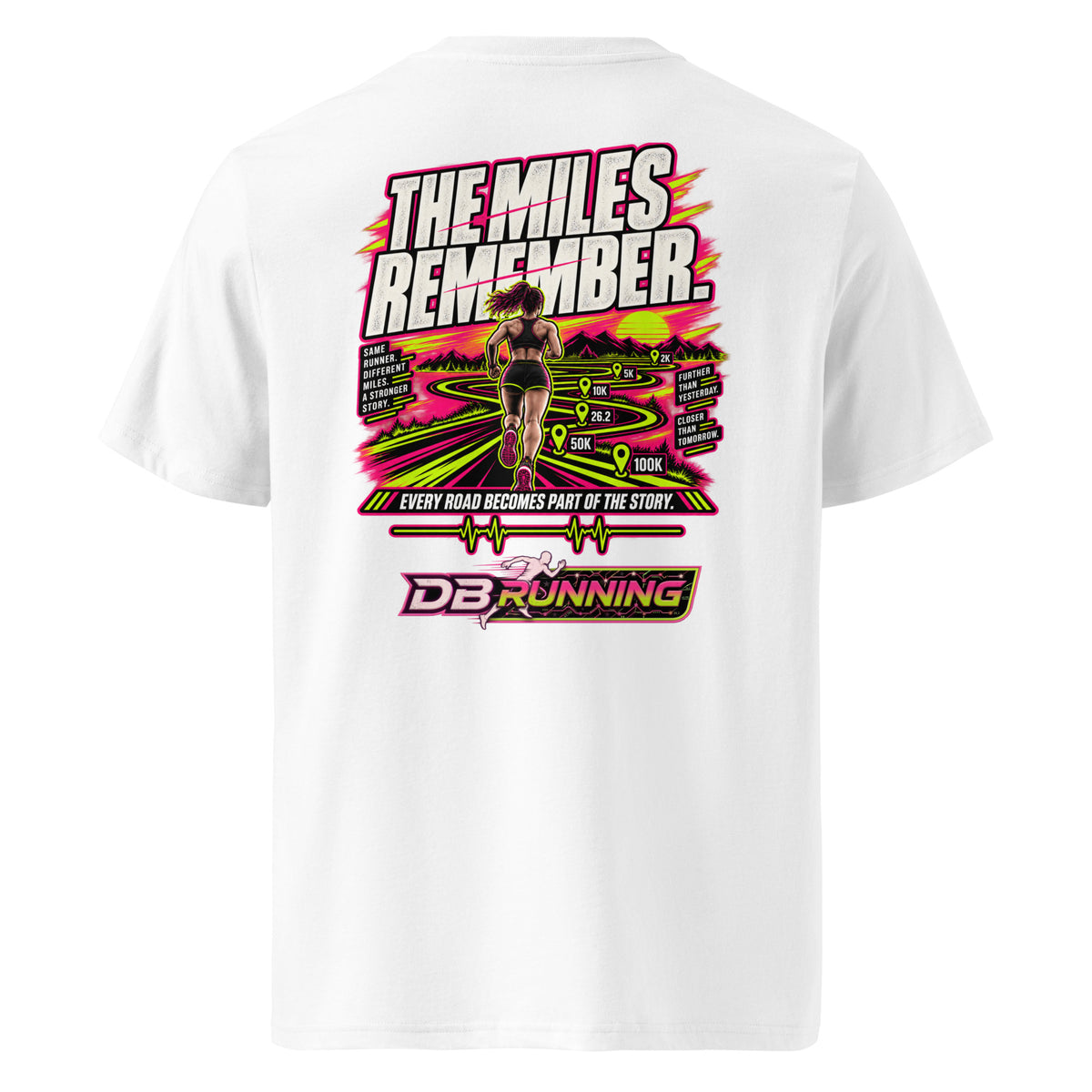 The Miles Remember Female - T-Shirt - DB Running