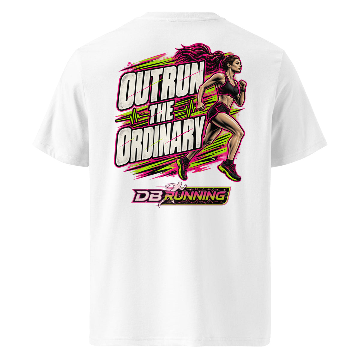 Outrun the Ordinary Female - T-Shirt - DB Running