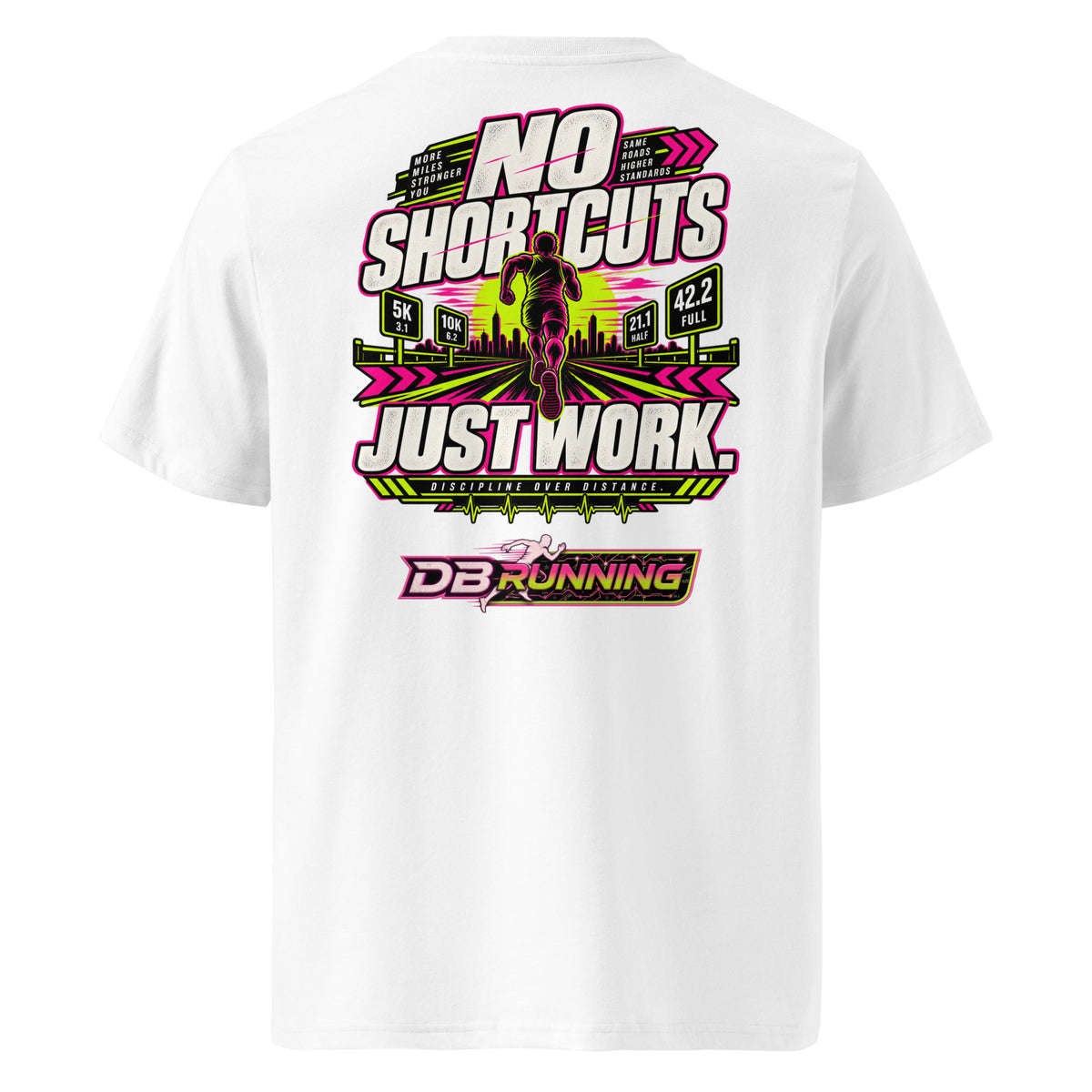 No Shortcuts Male - T-Shirt - DB Running