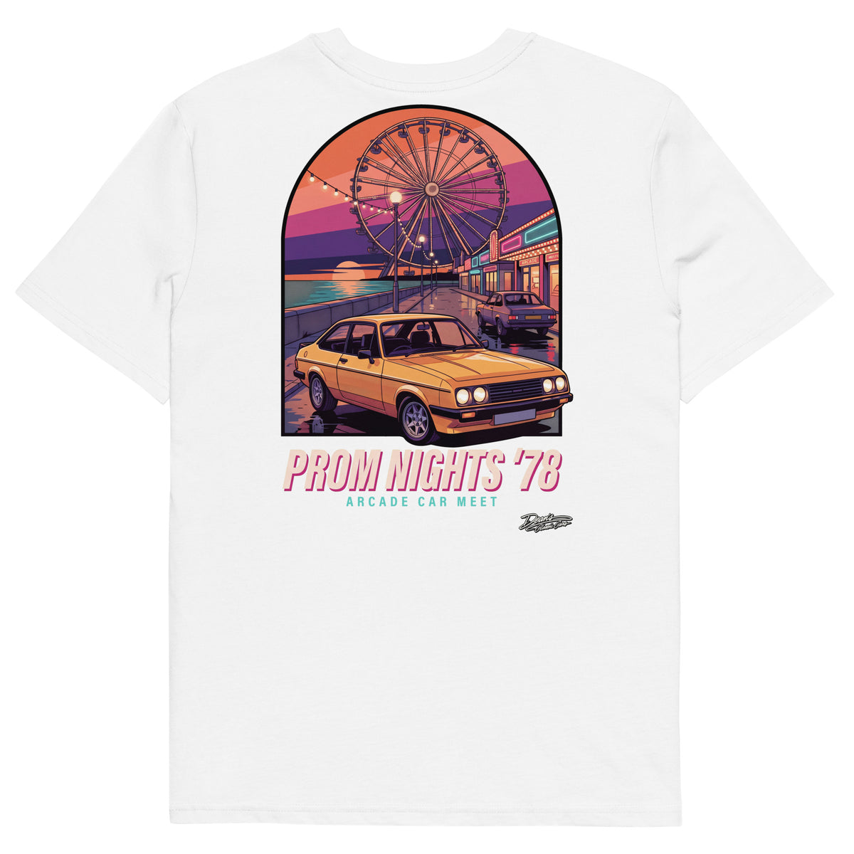 Escort RS2000 Prom Nights T-Shirt - Dean's Classic Cars