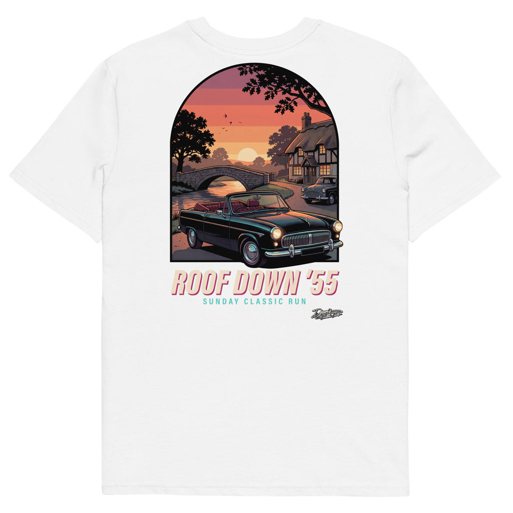 Consul Convertible Roof Down T-Shirt - Dean's Classic Cars