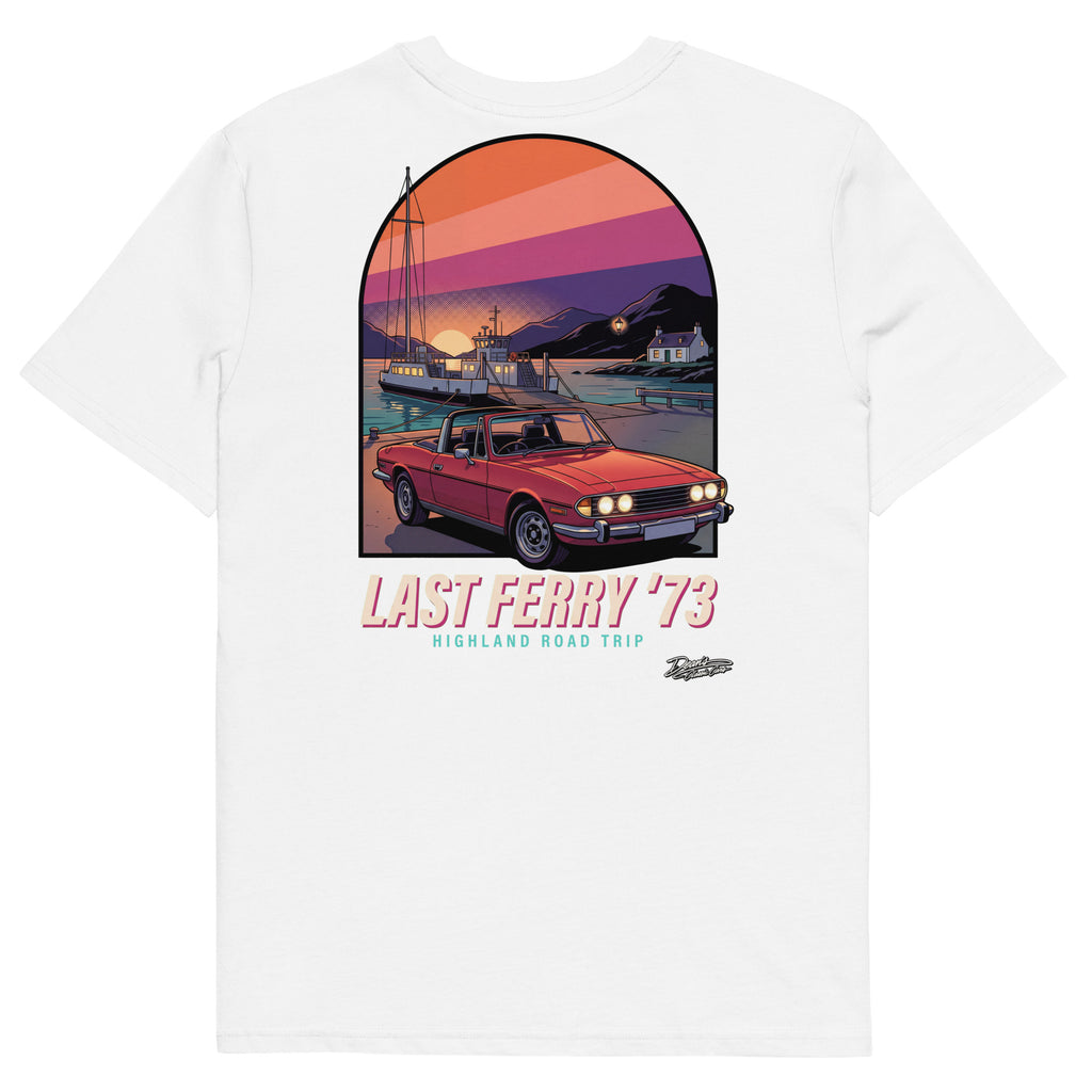 Stag Mk2 Last Ferry T-Shirt - Dean's Classic Cars