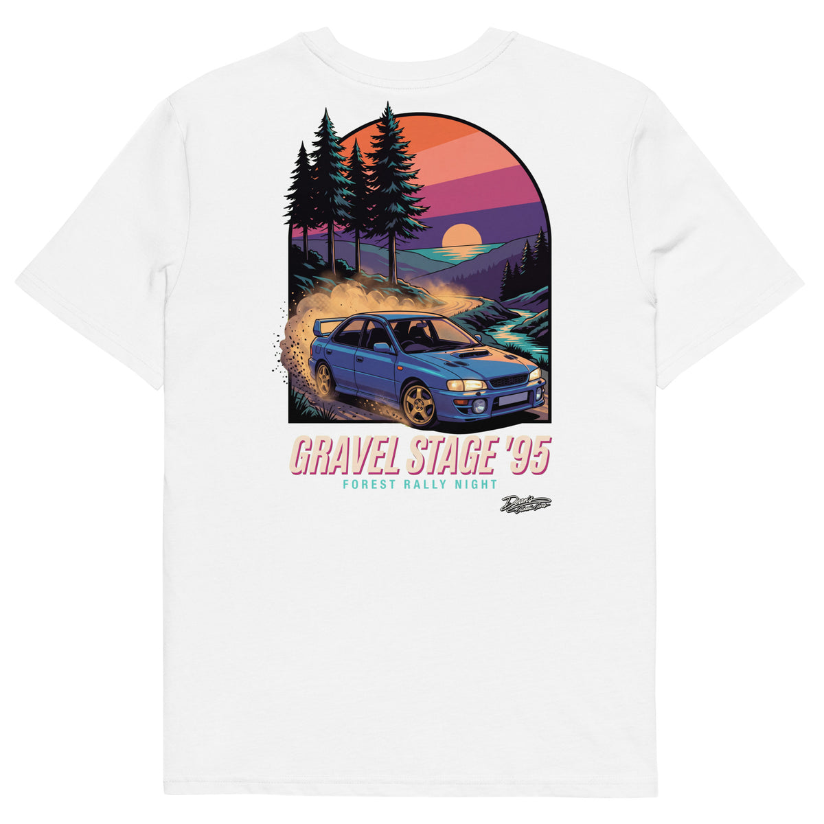 Impreza Turbo Gravel Stage T-Shirt - Dean's Classic Cars