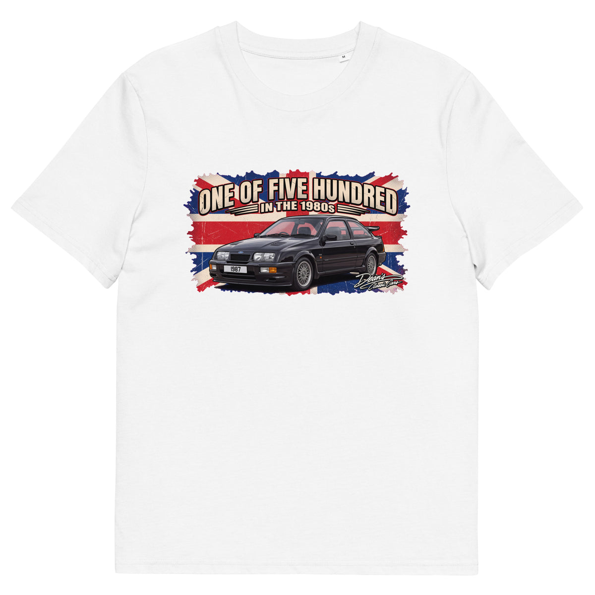 Sierra RS500 Whale Tail T-Shirt - Dean's Classic Cars
