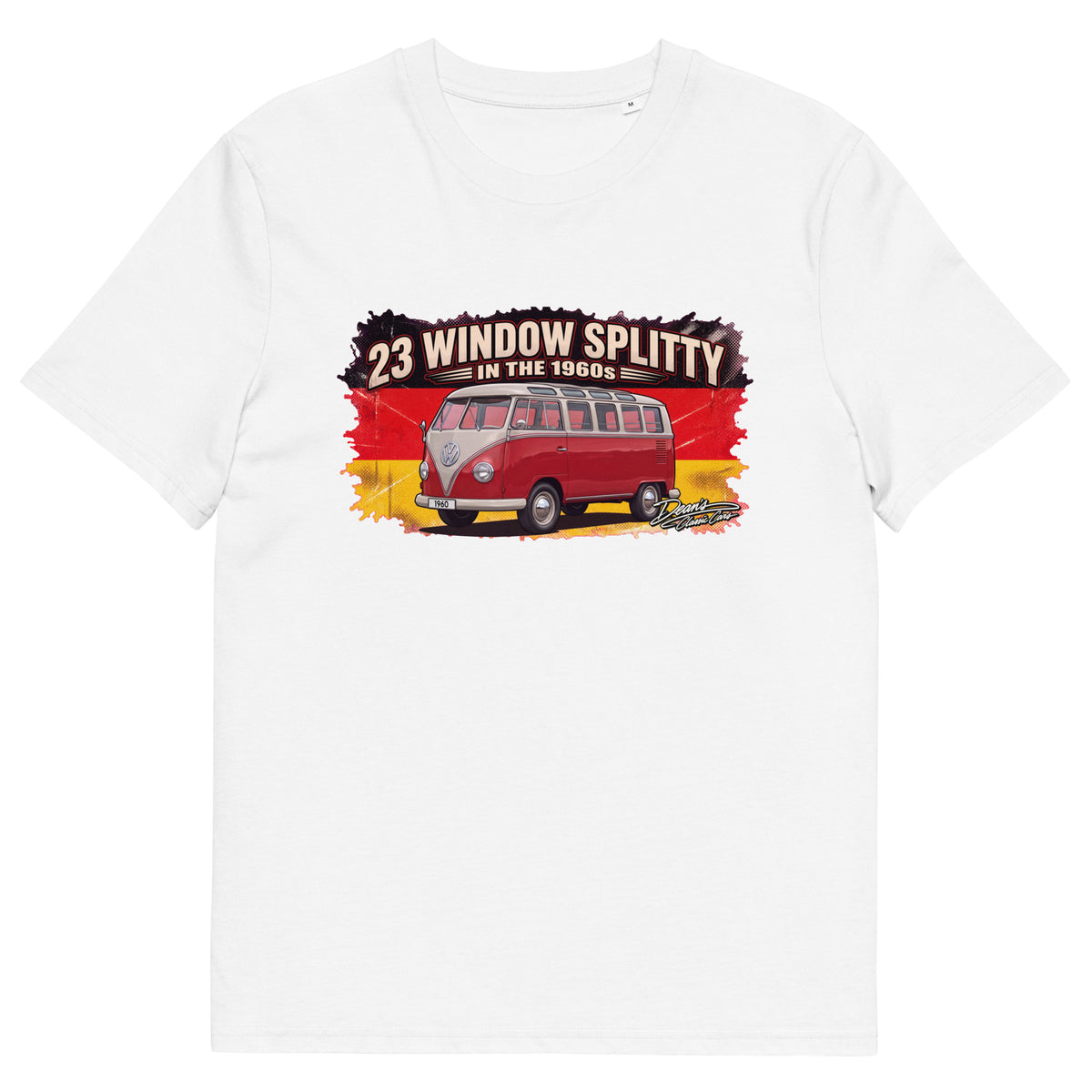Samba Twenty Three Window T-Shirt - Dean's Classic Cars