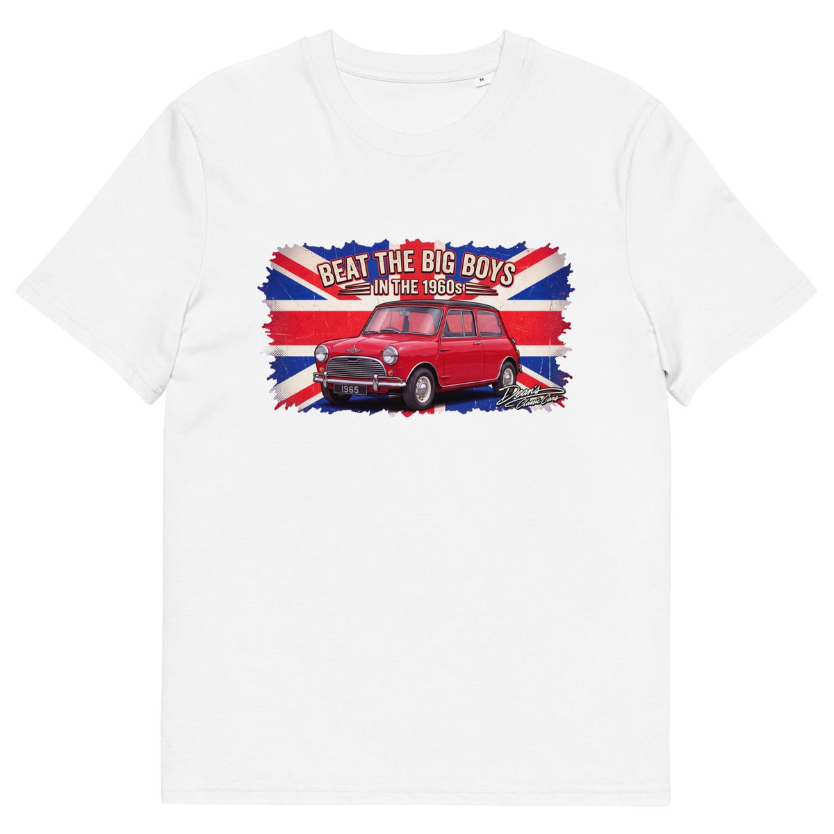 Cooper S Tartan Red T-Shirt - Dean's Classic Cars