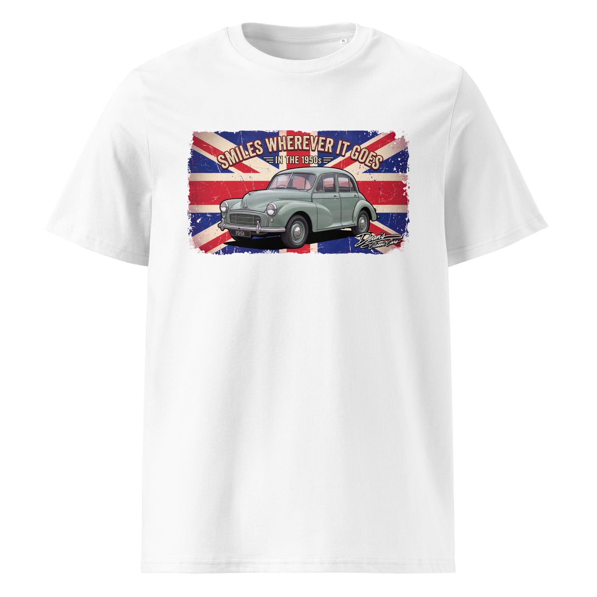 Minor MM Mist Green T-Shirt - Dean's Classic Cars