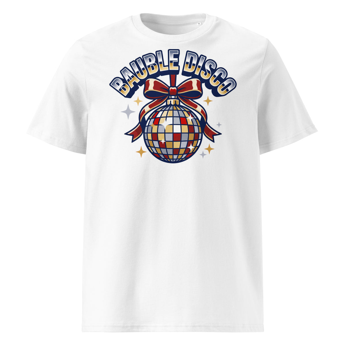 Bauble Disco Christmas T-Shirt - Ricki Robin