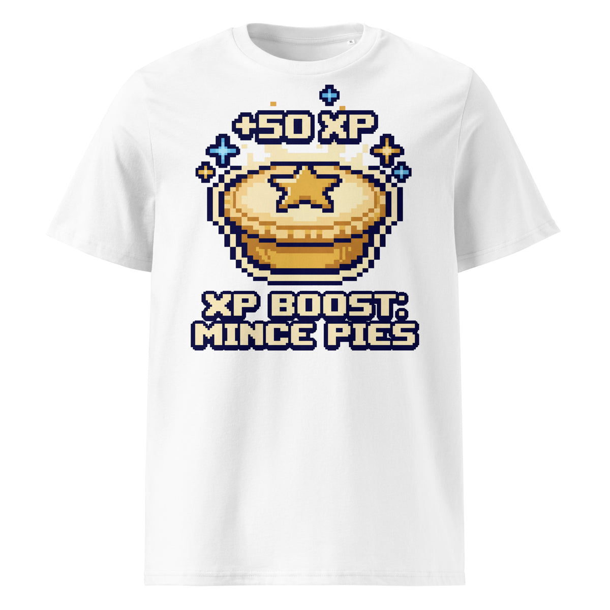 XP Boost: Mince Pies Christmas T-Shirt - Ricki Robin