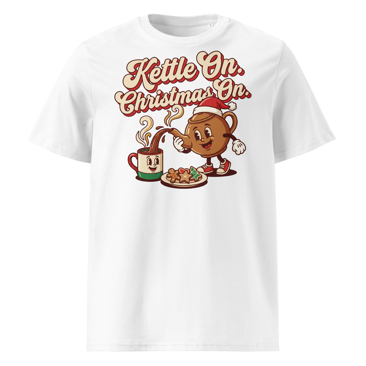 Kettle On. Christmas On. T-Shirt - Ricki Robin