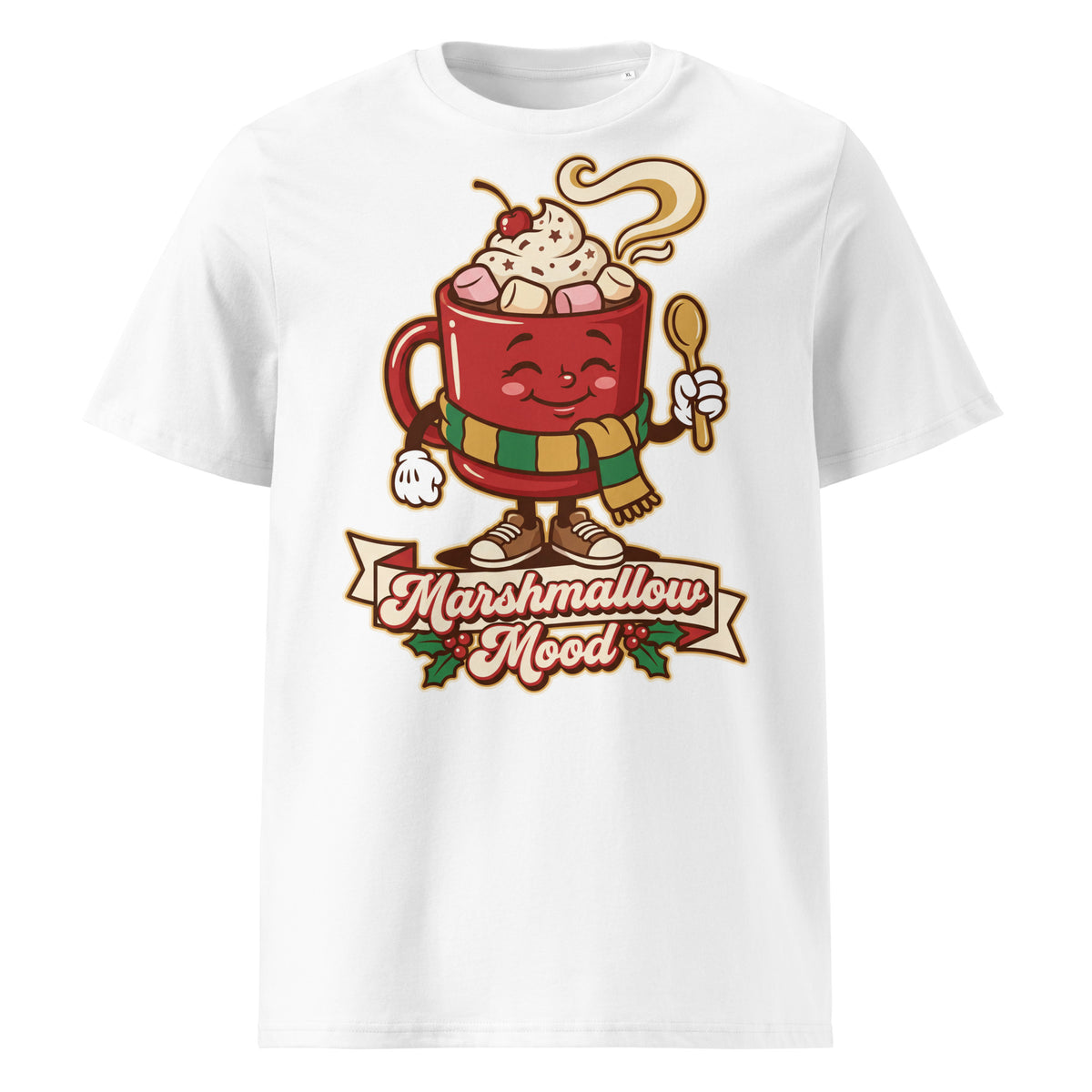 Marshmallow Mood Christmas T-Shirt - Ricki Robin