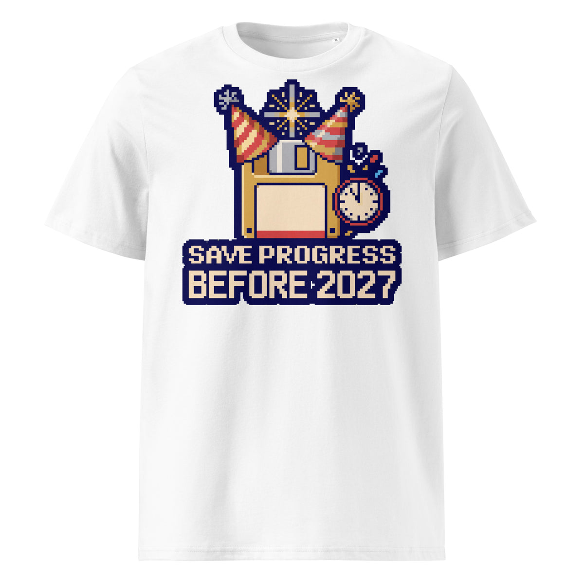 Save Progress Before 2027 New Year T-Shirt - Ricki Robin