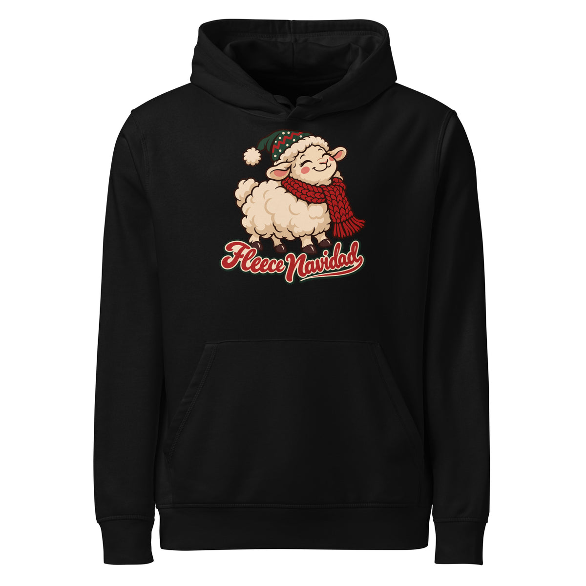 Fleece Navidad Christmas Hoodie - Ricki Robin