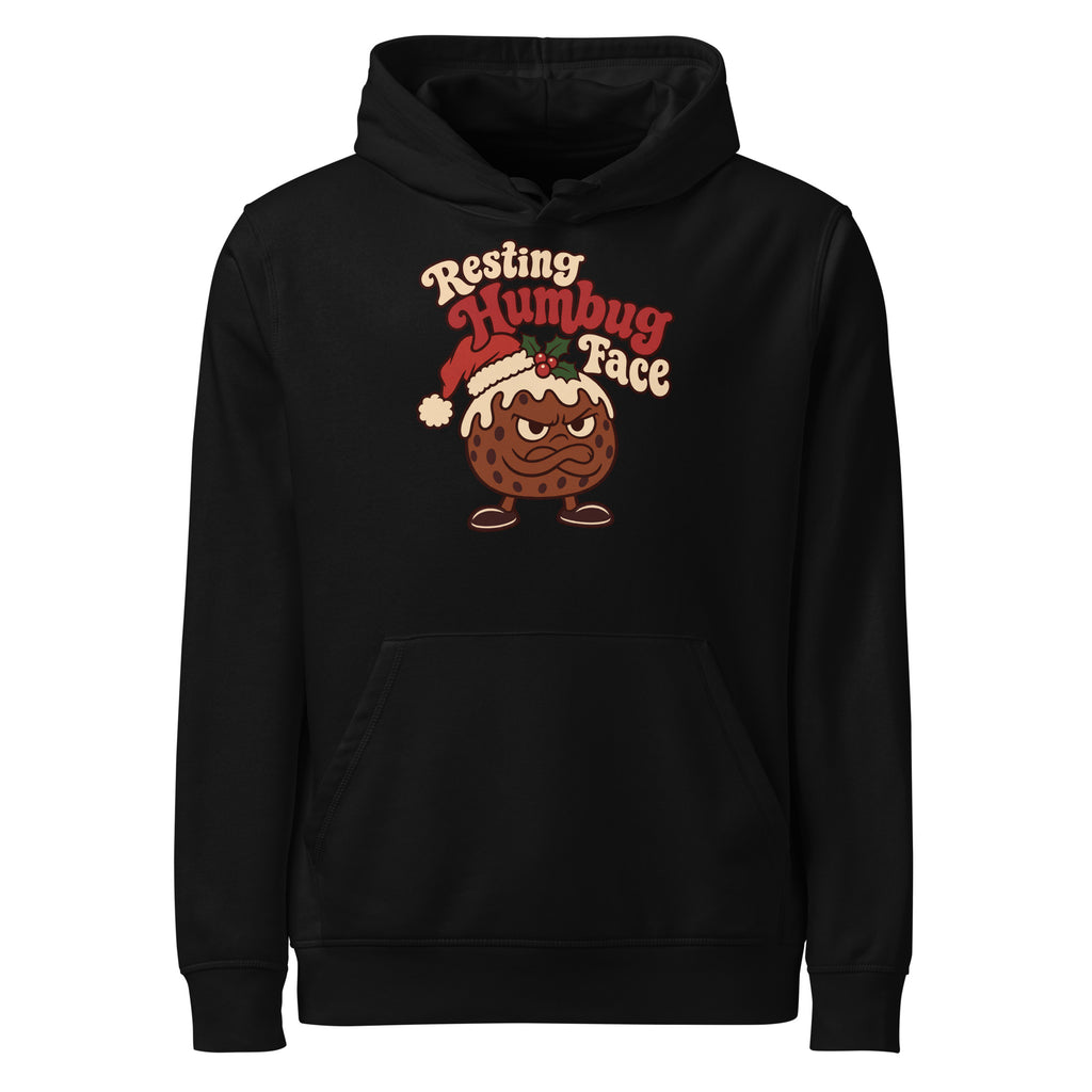 Resting Humbug Face Christmas Hoodie - Ricki Robin