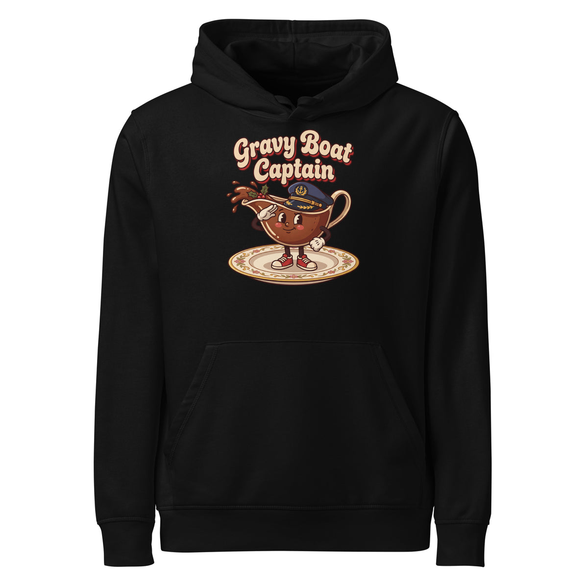Gravy Boat Captain Christmas Hoodie - Ricki Robin
