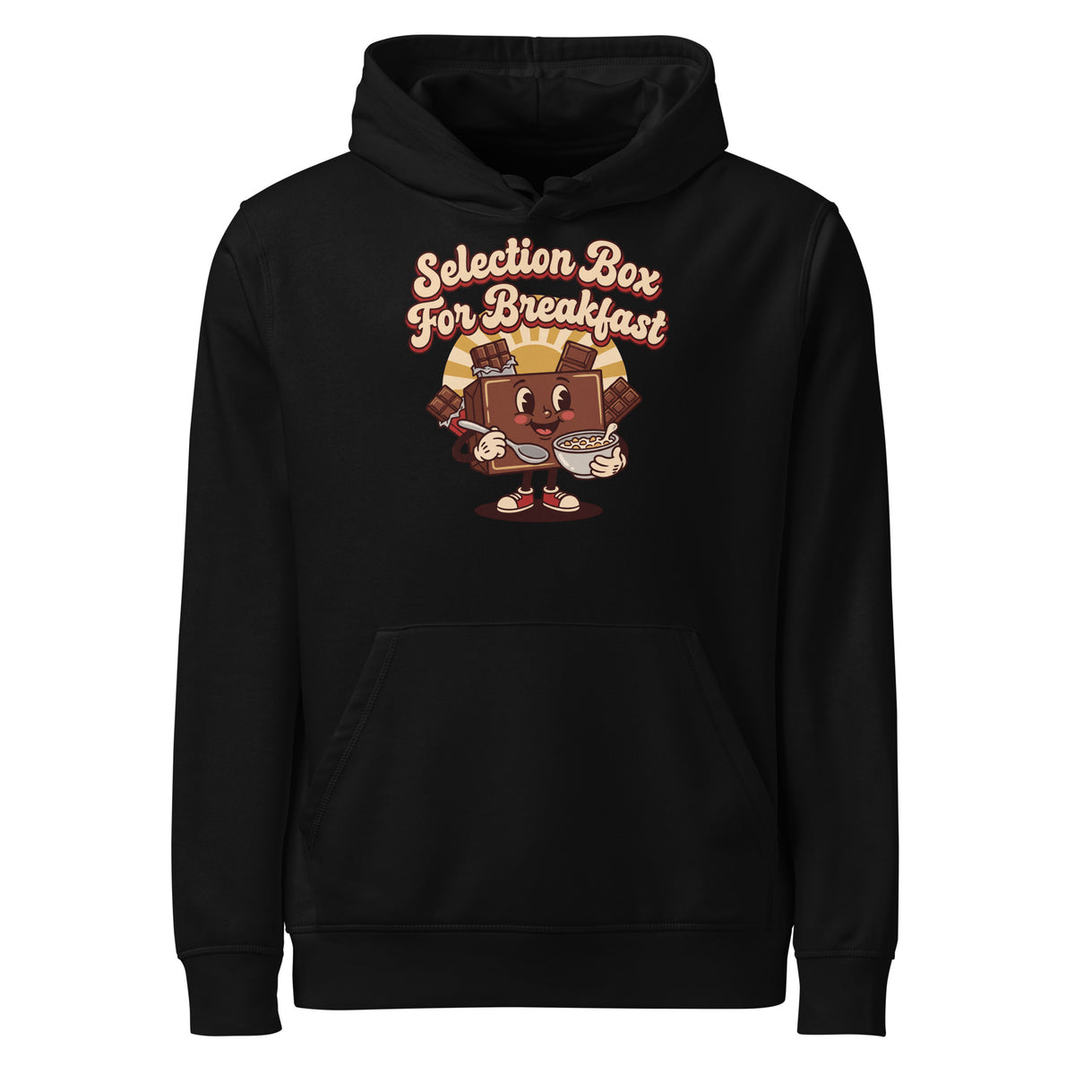 Selection Box For Breakfast Christmas Hoodie - Ricki Robin