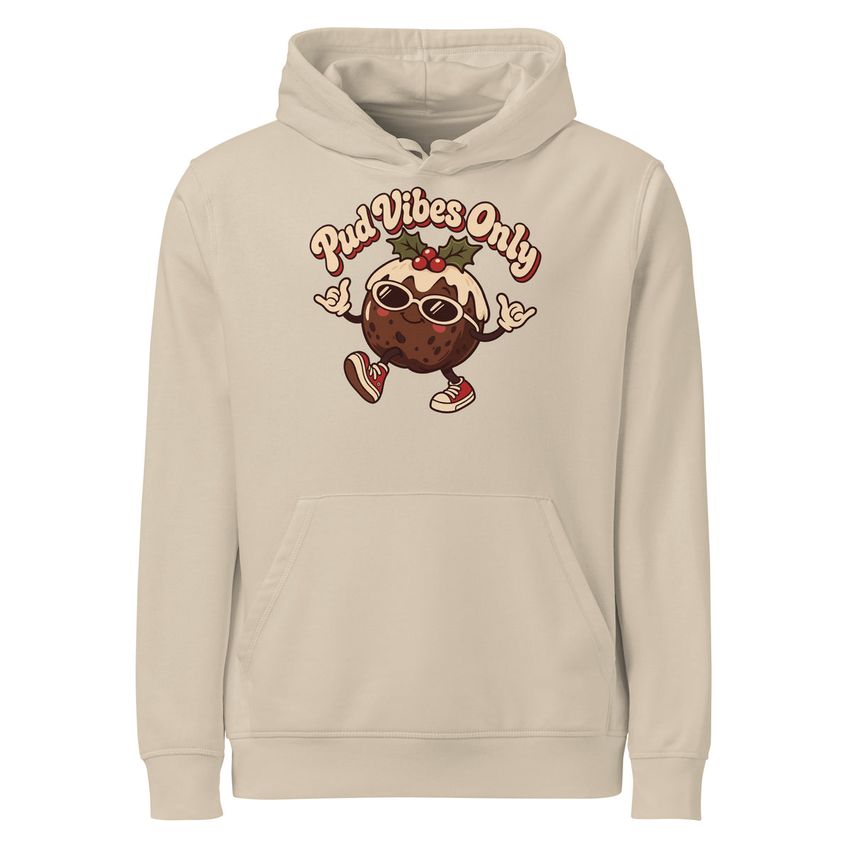 Pud Vibes Only Christmas Hoodie - Ricki Robin