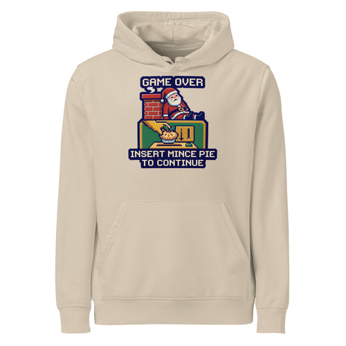 Insert Mince Pie To Continue Christmas Hoodie - Ricki Robin