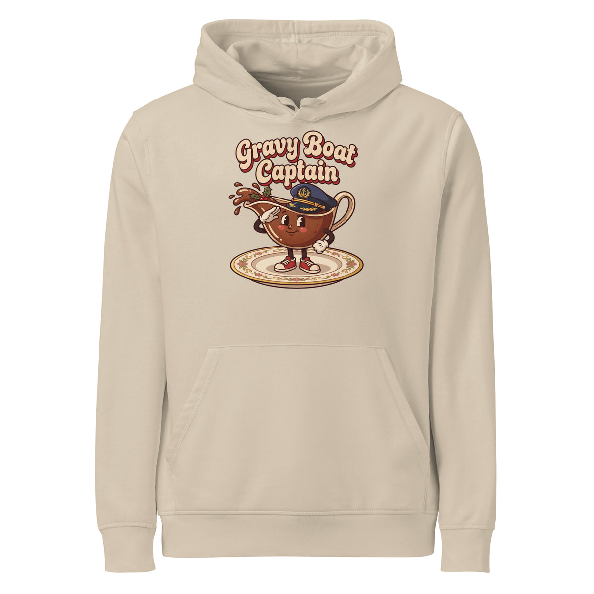 Gravy Boat Captain Christmas Hoodie - Ricki Robin