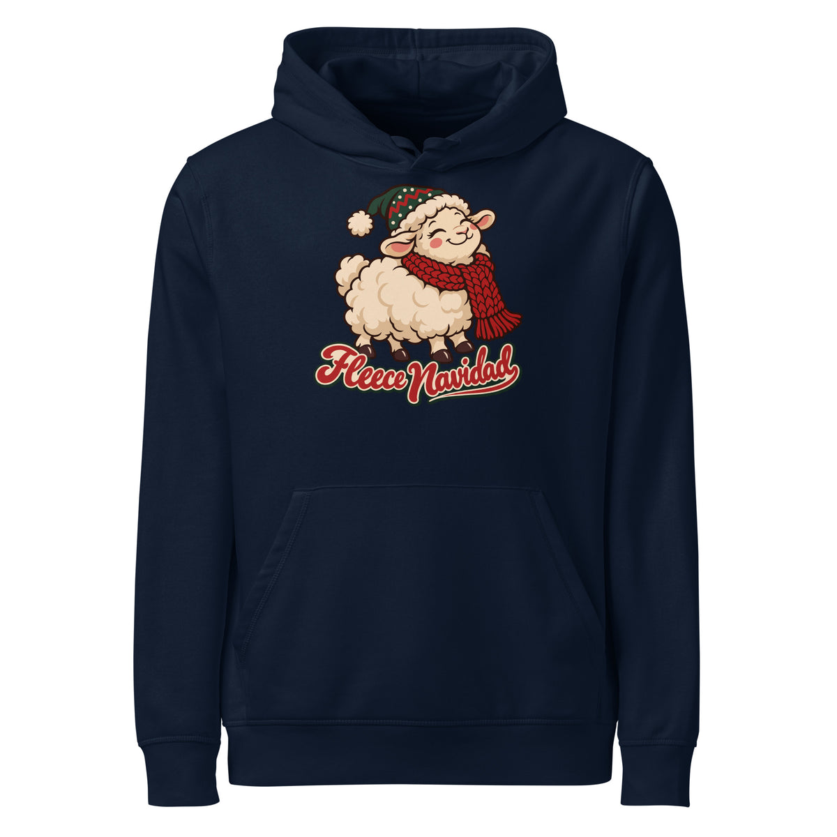 Fleece Navidad Christmas Hoodie - Ricki Robin