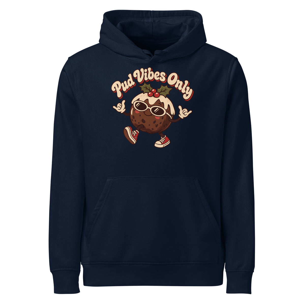 Pud Vibes Only Christmas Hoodie - Ricki Robin