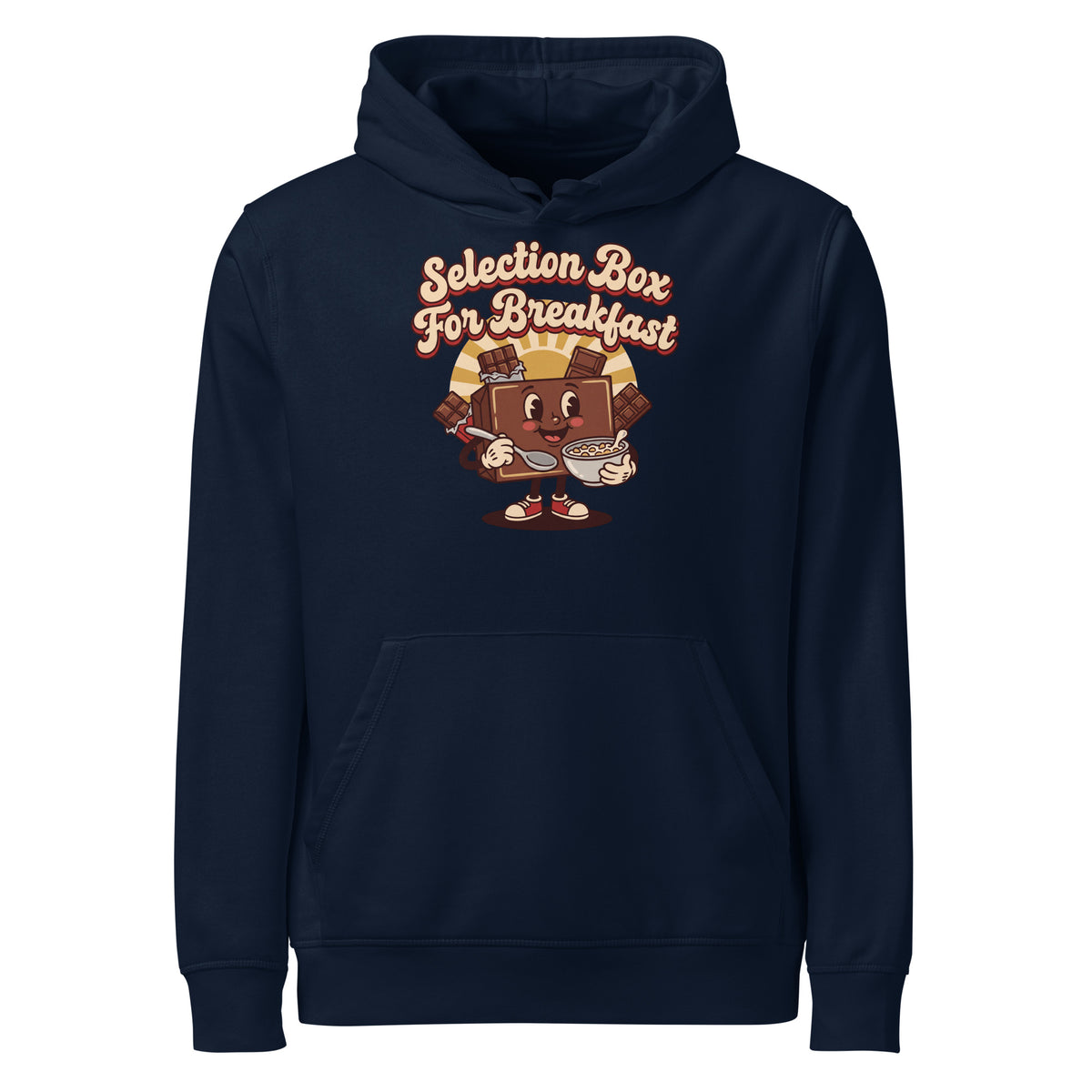 Selection Box For Breakfast Christmas Hoodie - Ricki Robin
